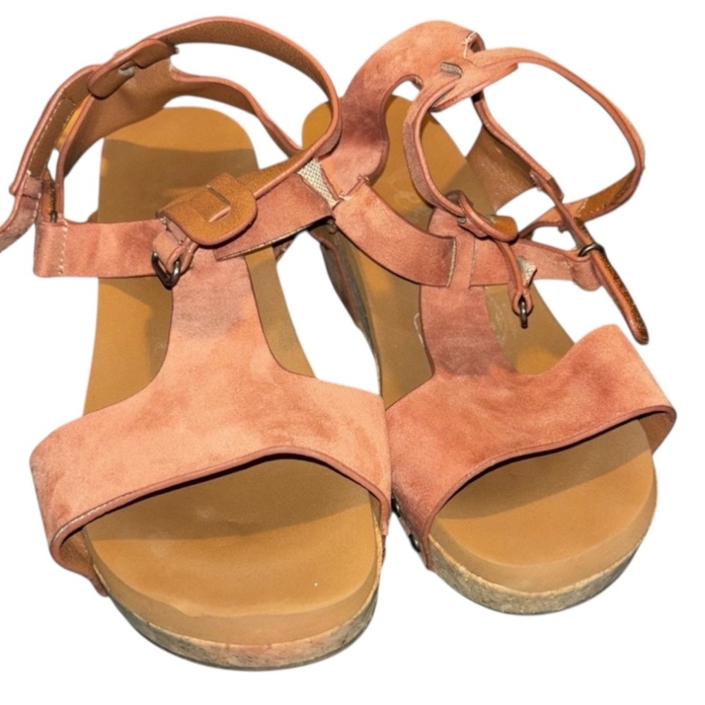 Gypsy Jazz Brown Wedge Sandals